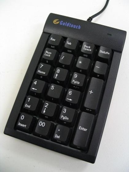 Goldtouch Numeric Pad Black
